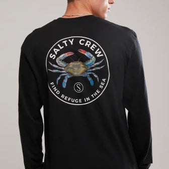 Salty Crew Blue Crabber Longsleeve T-Shirts