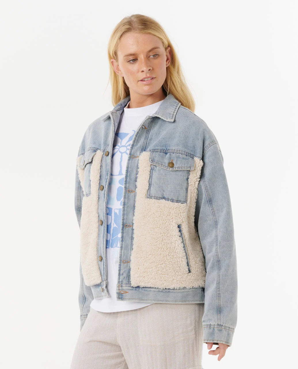 Ripcurl Cruisin Sherpa Denim Jackets