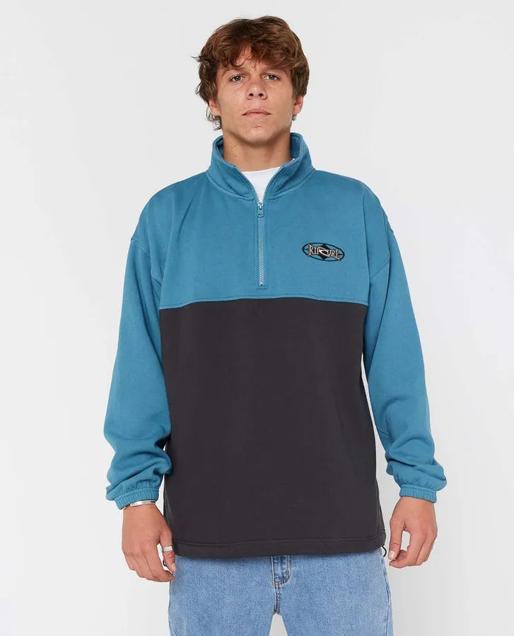 Ripcurl Hertitage Oval 1/4 Zip Crew Fleeces