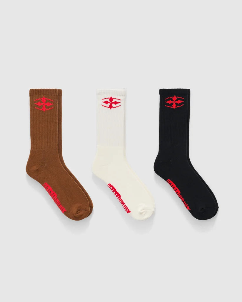 Ritual Core Symbol 3pk Socks