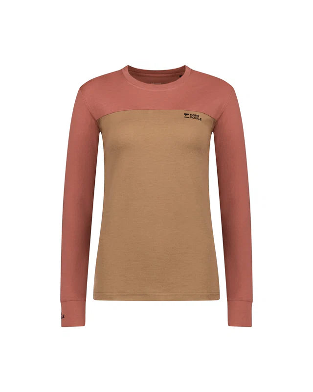 Mons Royale Womens Yotei Longsleeve Base Layer Tops