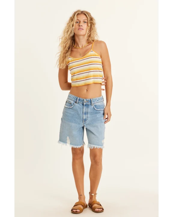 Sisstrevolution Del Surf Knit Tanks