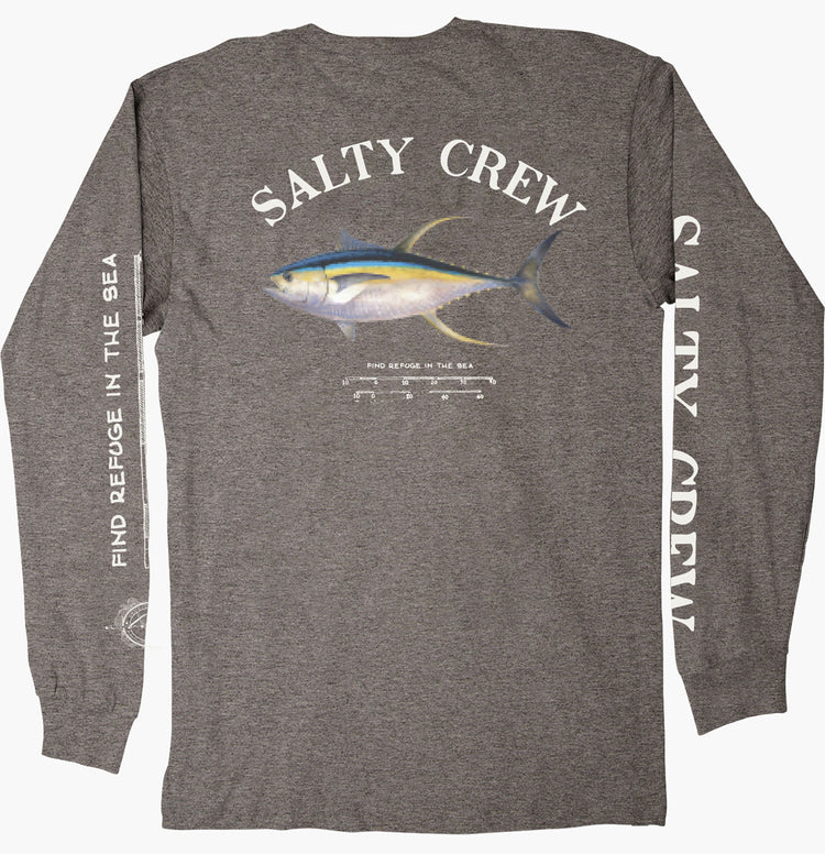 Salty Crew Ahi Mount Boys LS Tees