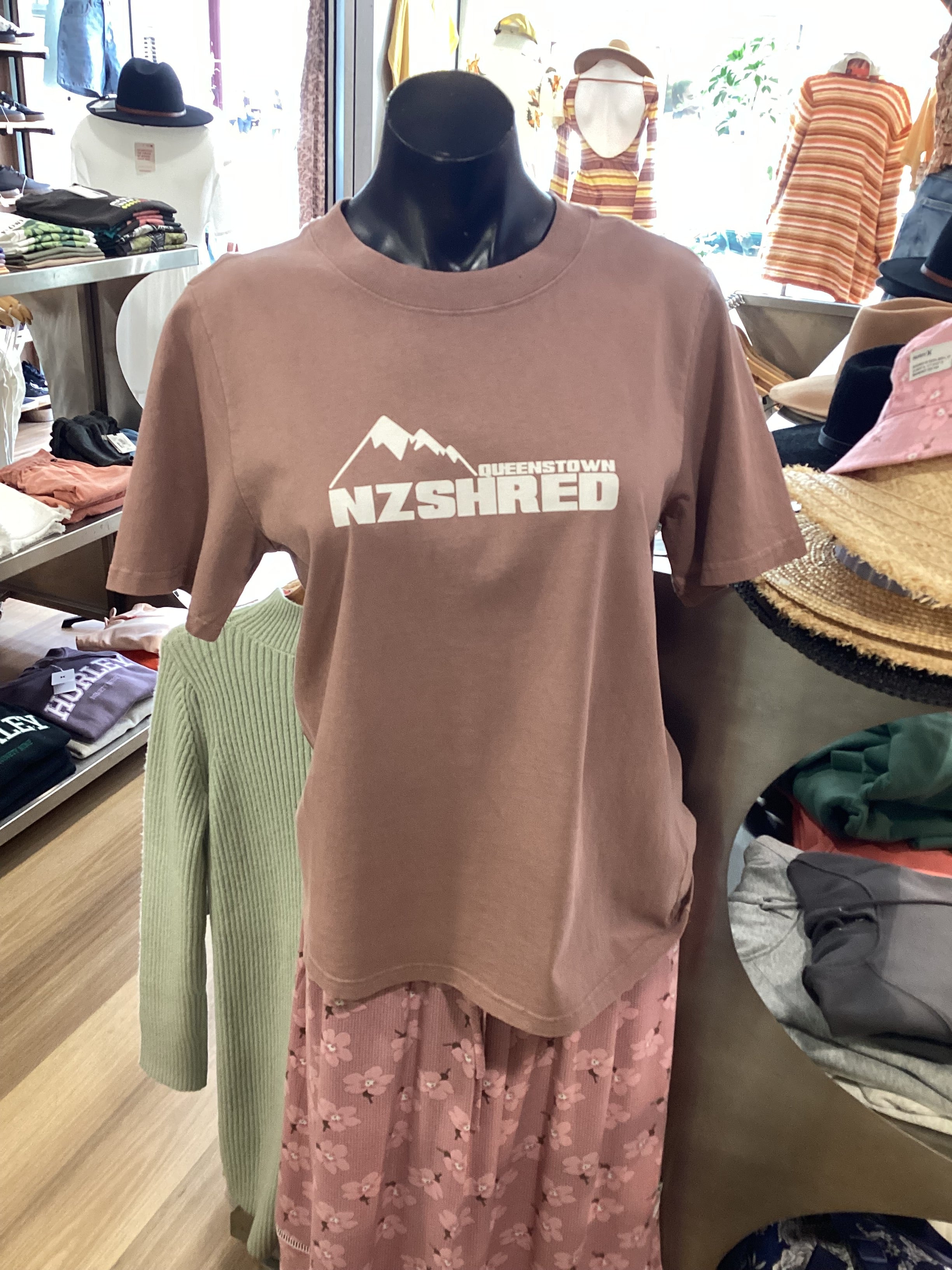 NZ Shred Loose Fit Womens T-Shirts