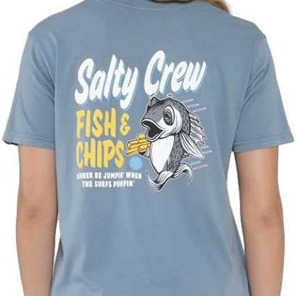 Salty Crew Fish n Chips Boyfriend Tees