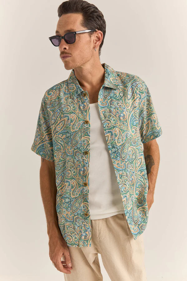 Rhythm Cabo Paisley SS Shirts