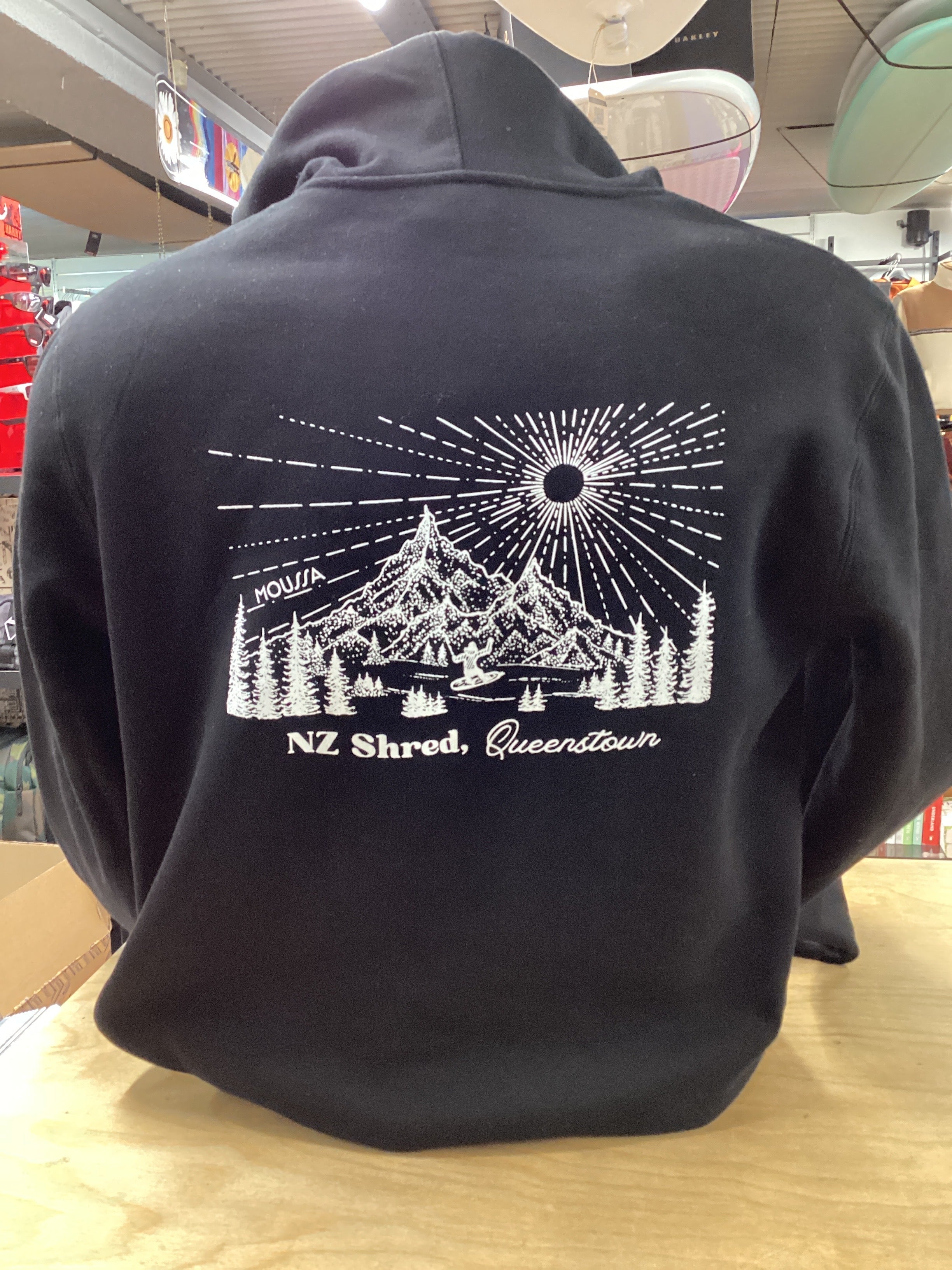 NZ Shred Artist Collab Hoodies