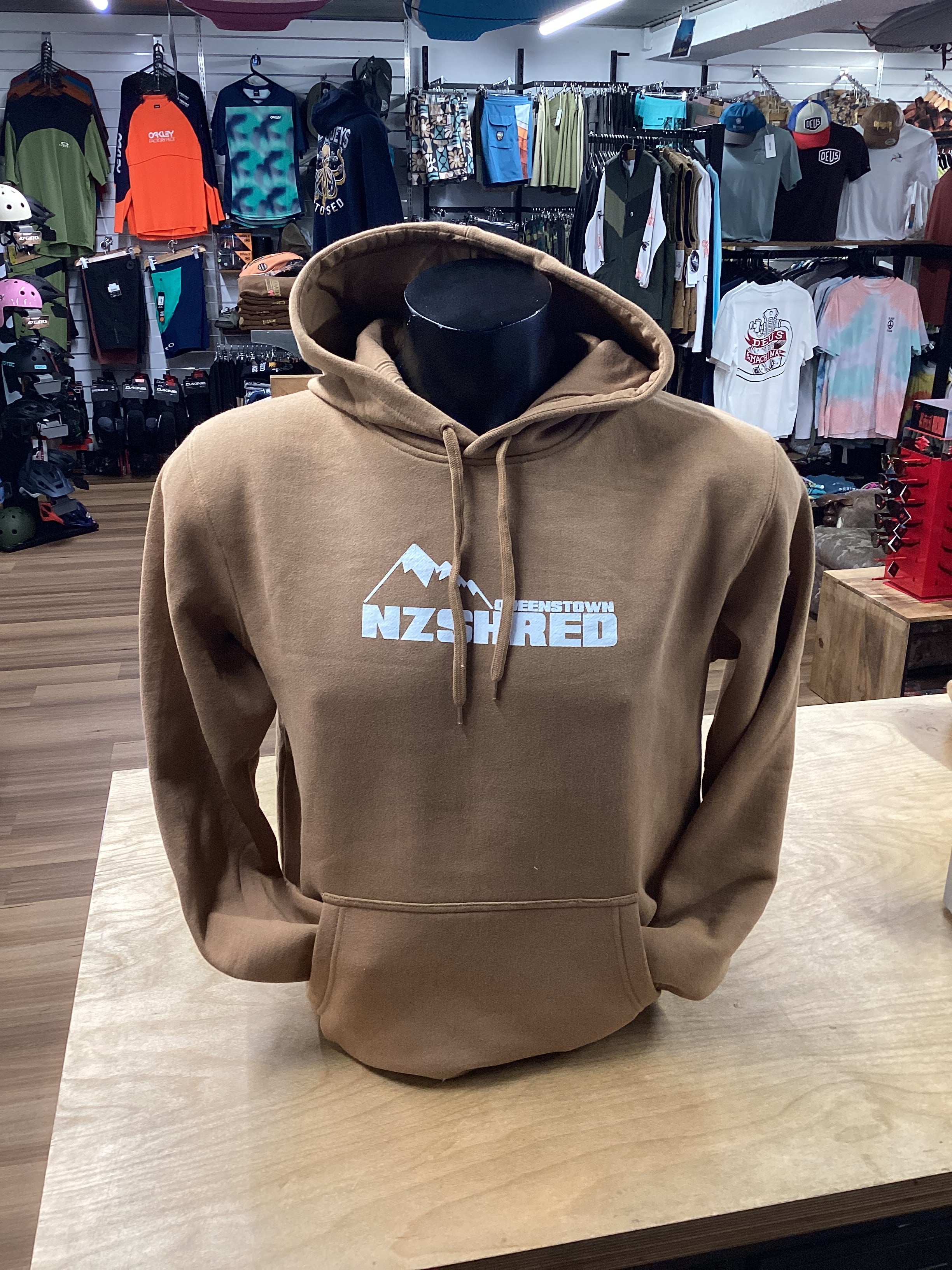 NZ Shred Regular Fit Stencil Hoodies