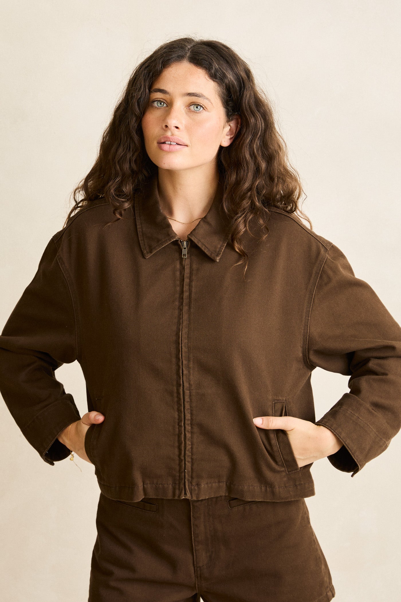 Rhythm Capri Relaxed Cropped Jackets