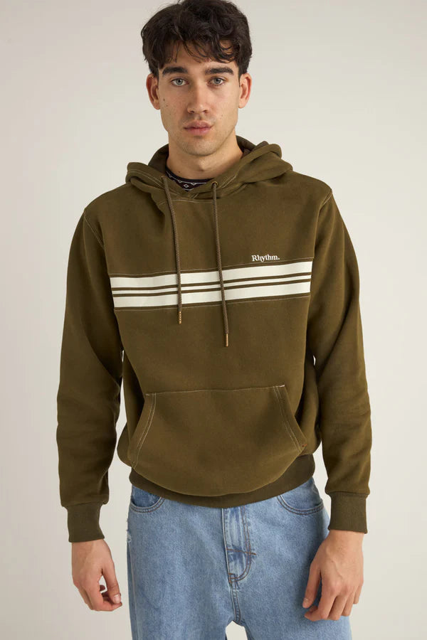 Rhythm Panel Fleece Hoodies