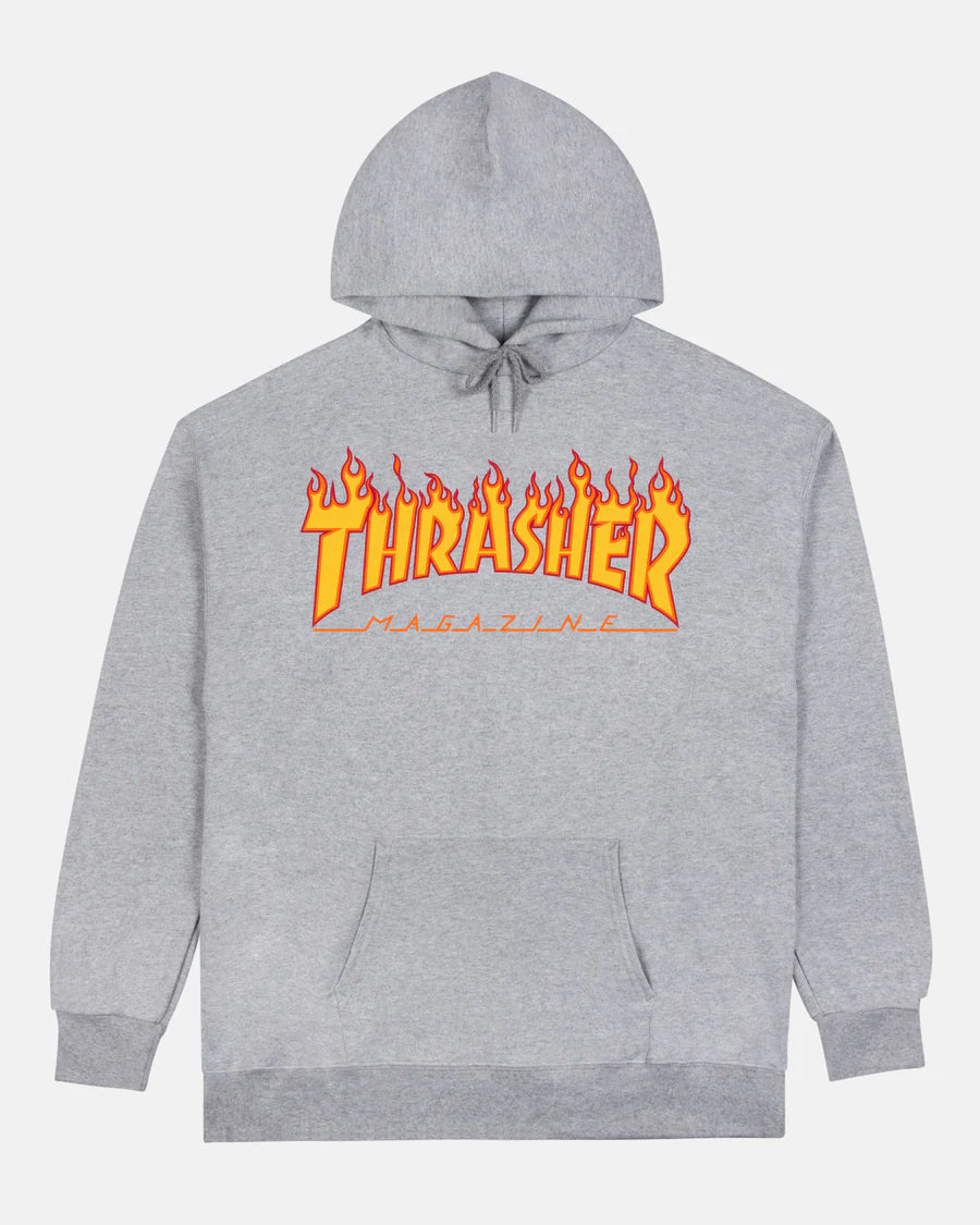 Thrasher Flame Logo Hoodies