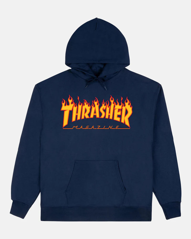 Thrasher Flame Logo Hoodies