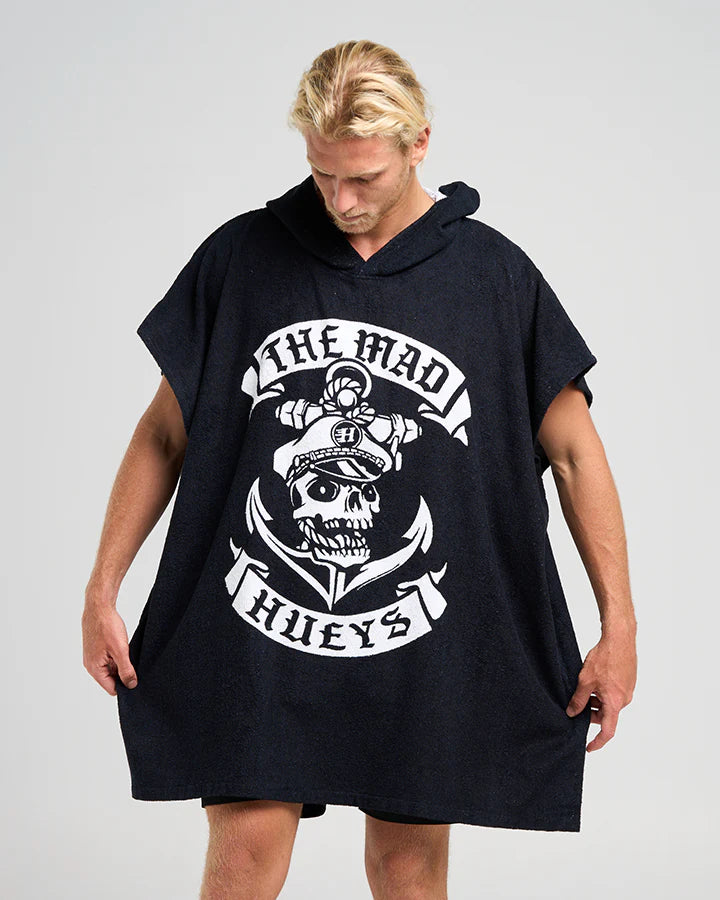 The Mad Hueys Sailor Anchor Hooded Towels