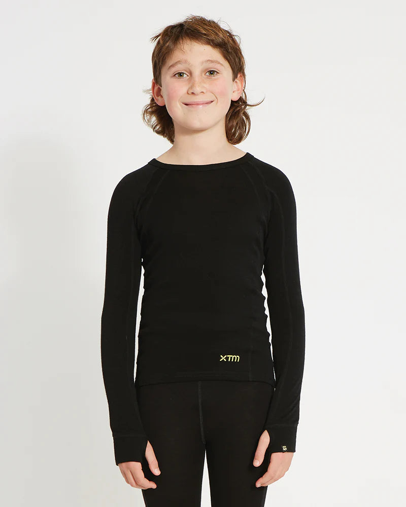 XTM Kids Merino 230gsm Long Sleeve Thermal Tops