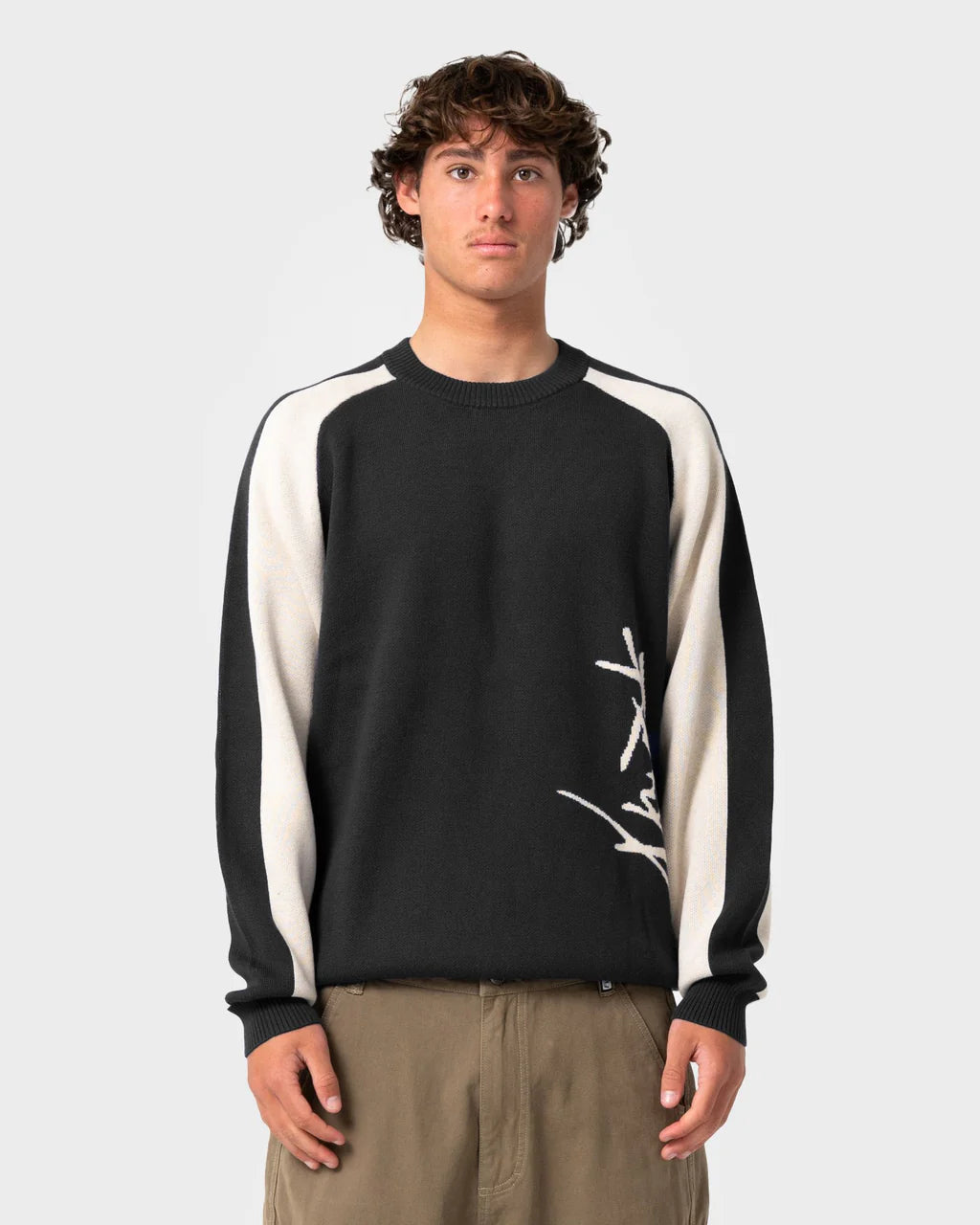 Rusty Roll Safe Boxy Knitted Crews