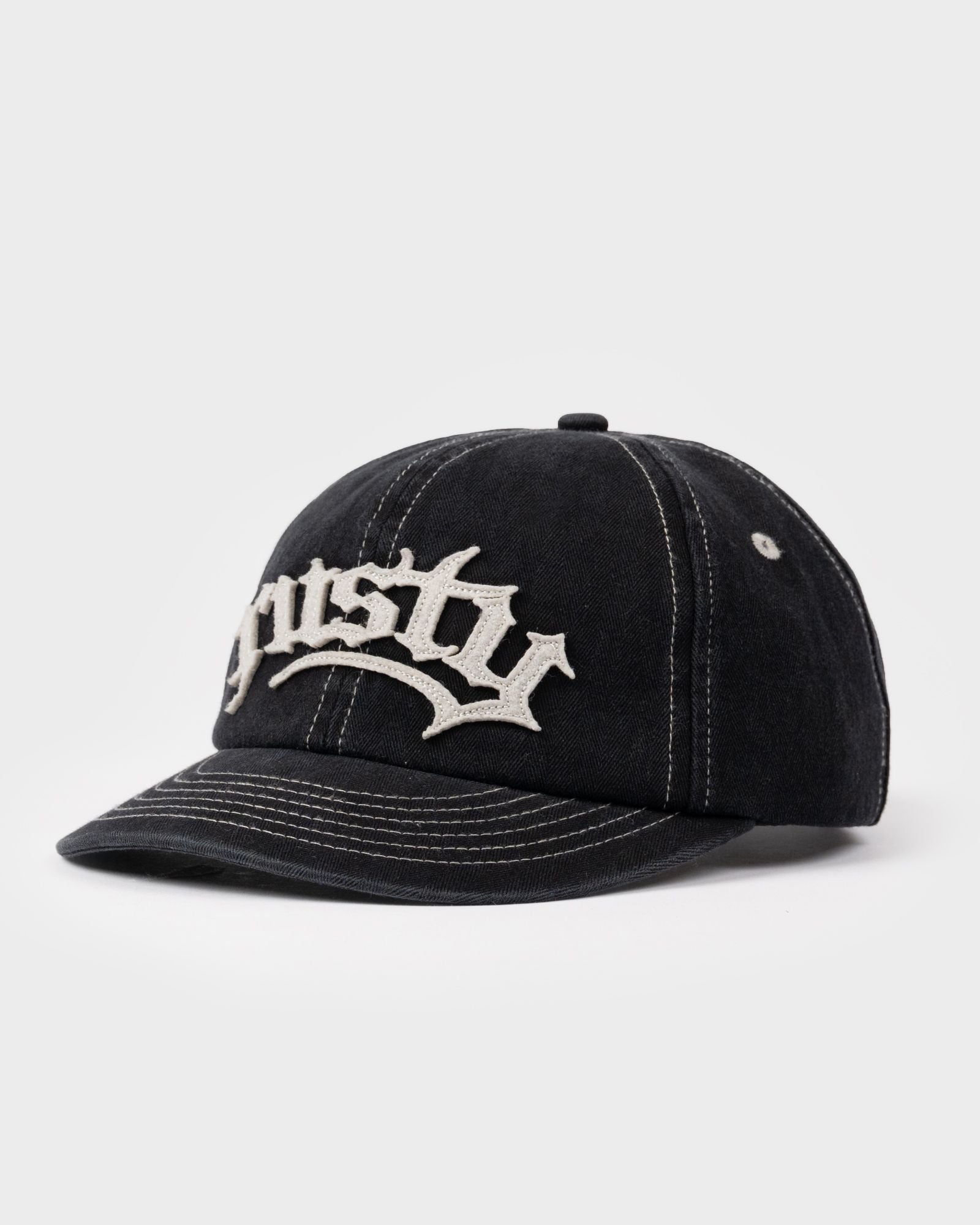 Rusty Field Gothic Dirtbag 6 Panel Caps