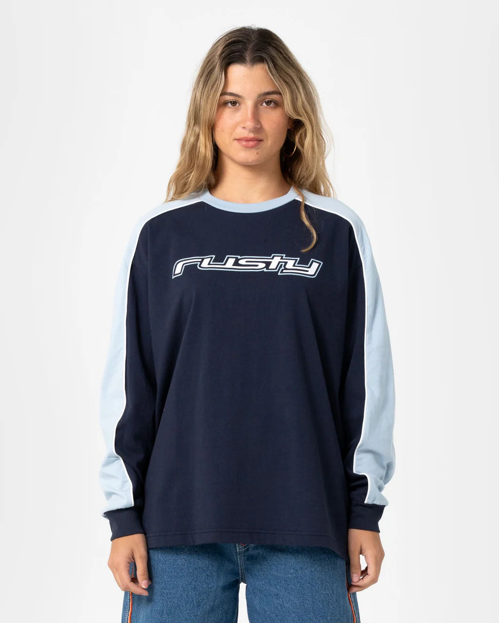 Rusty Fine Line Contract Longsleeve Tees