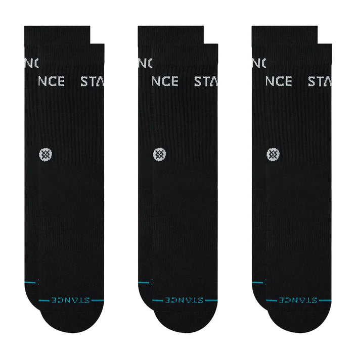 Stance Origin 3 Pack Crew Socks