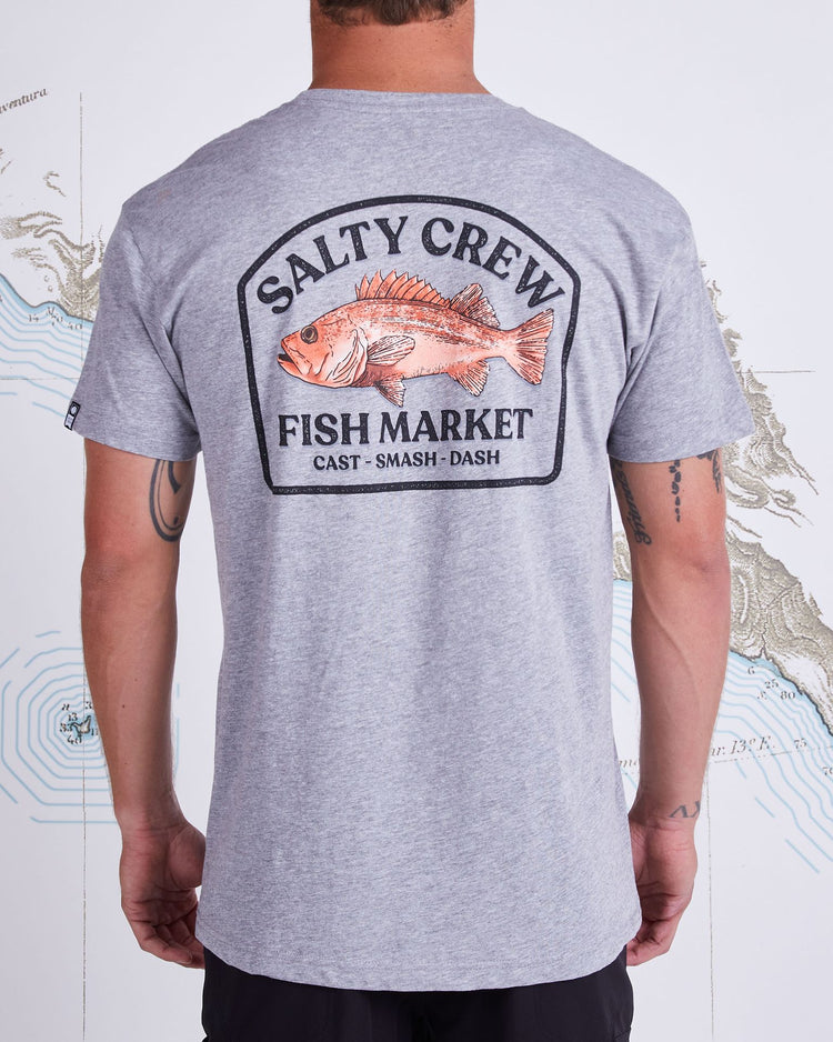 Salty Crew Fish Market Premium SS Tees