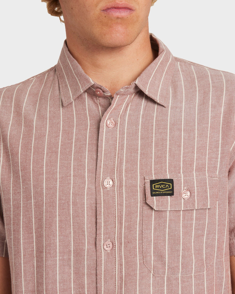 RVCA Dayshift Stripe II SS Shirts