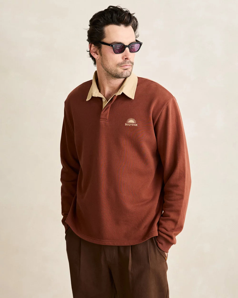Rhythm Heritage Bloom Rugby Polos