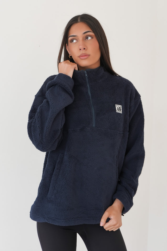 Rhythm Bayside 1/4 Zip Fleeces