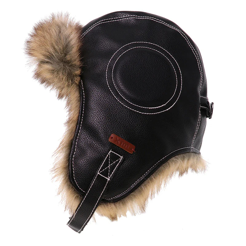 XTM Leather Bomber Hats