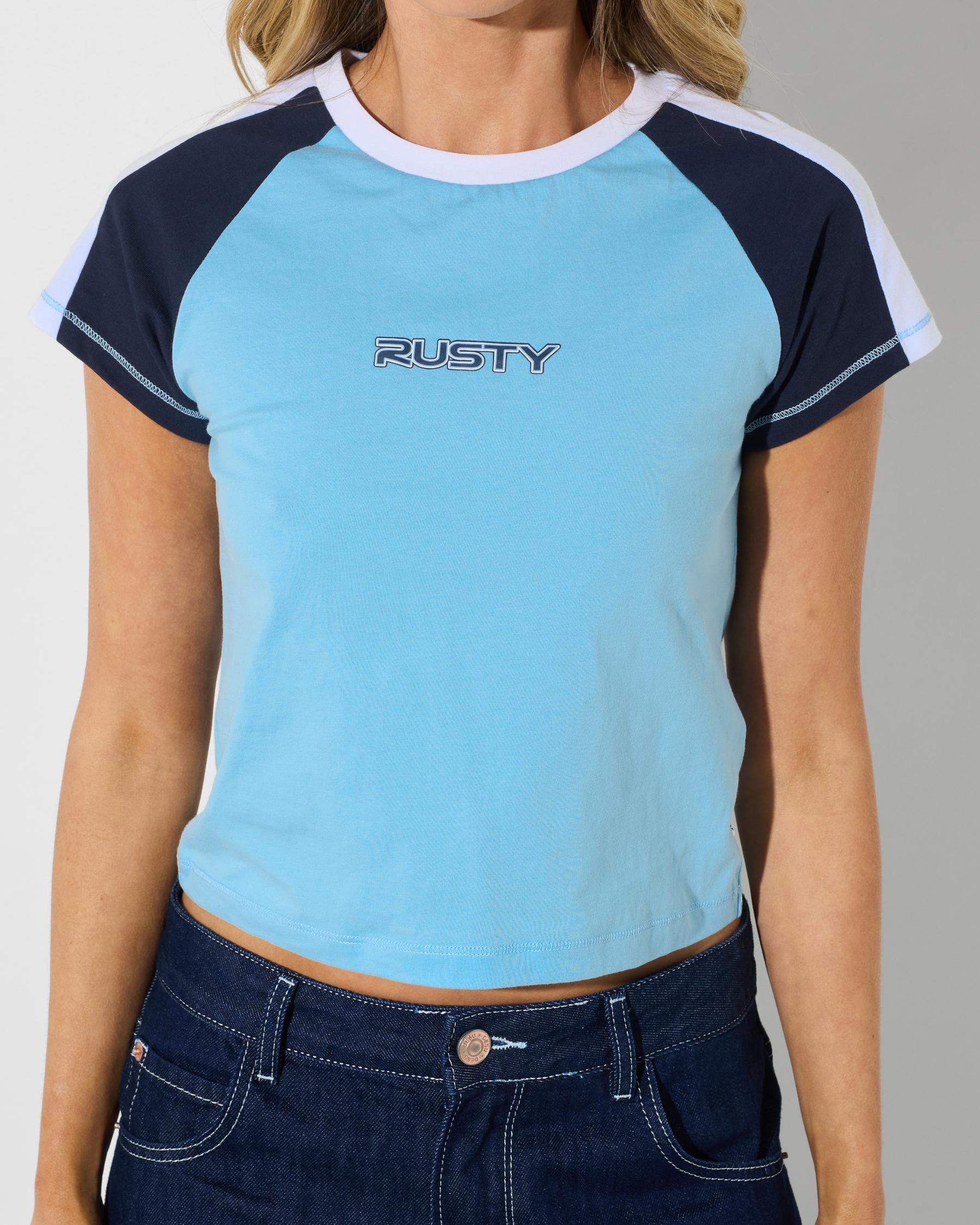 Rusty Bradley Mini Cap Sleeve Tees