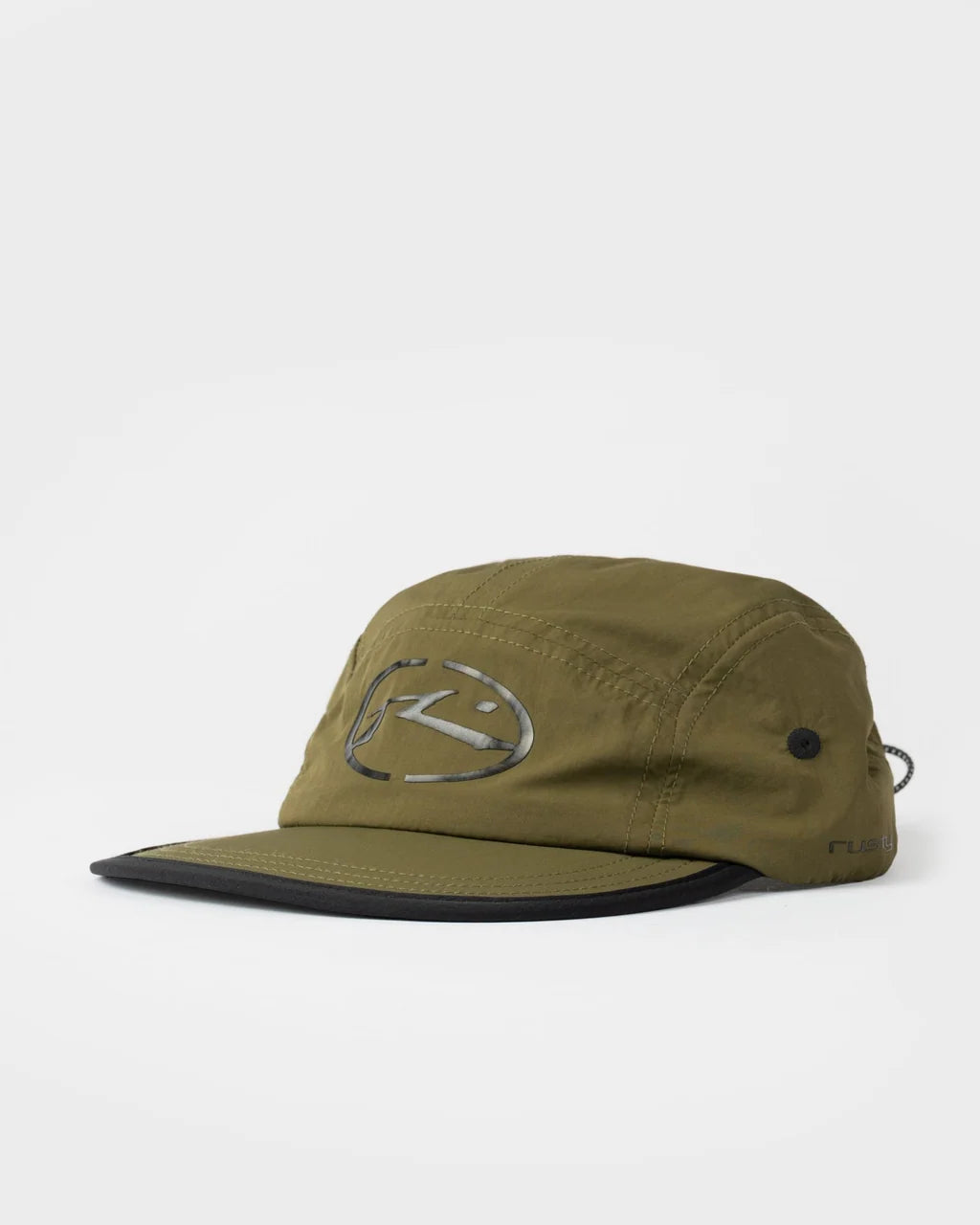 Rusty Bright Light Nylon 5 Panel Caps