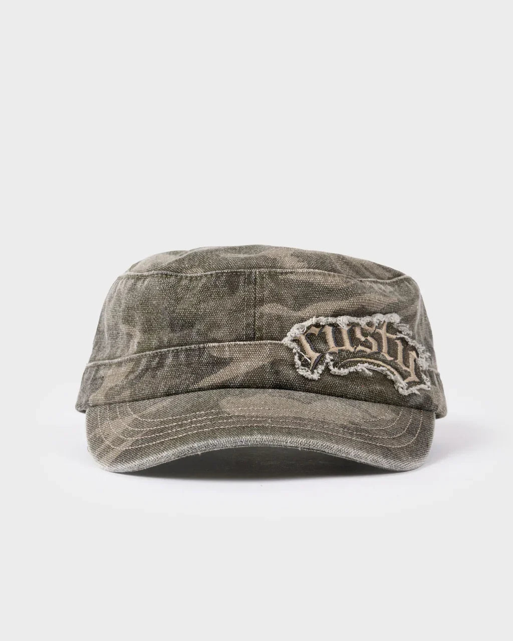 Rusty Punked Camo Military Caps