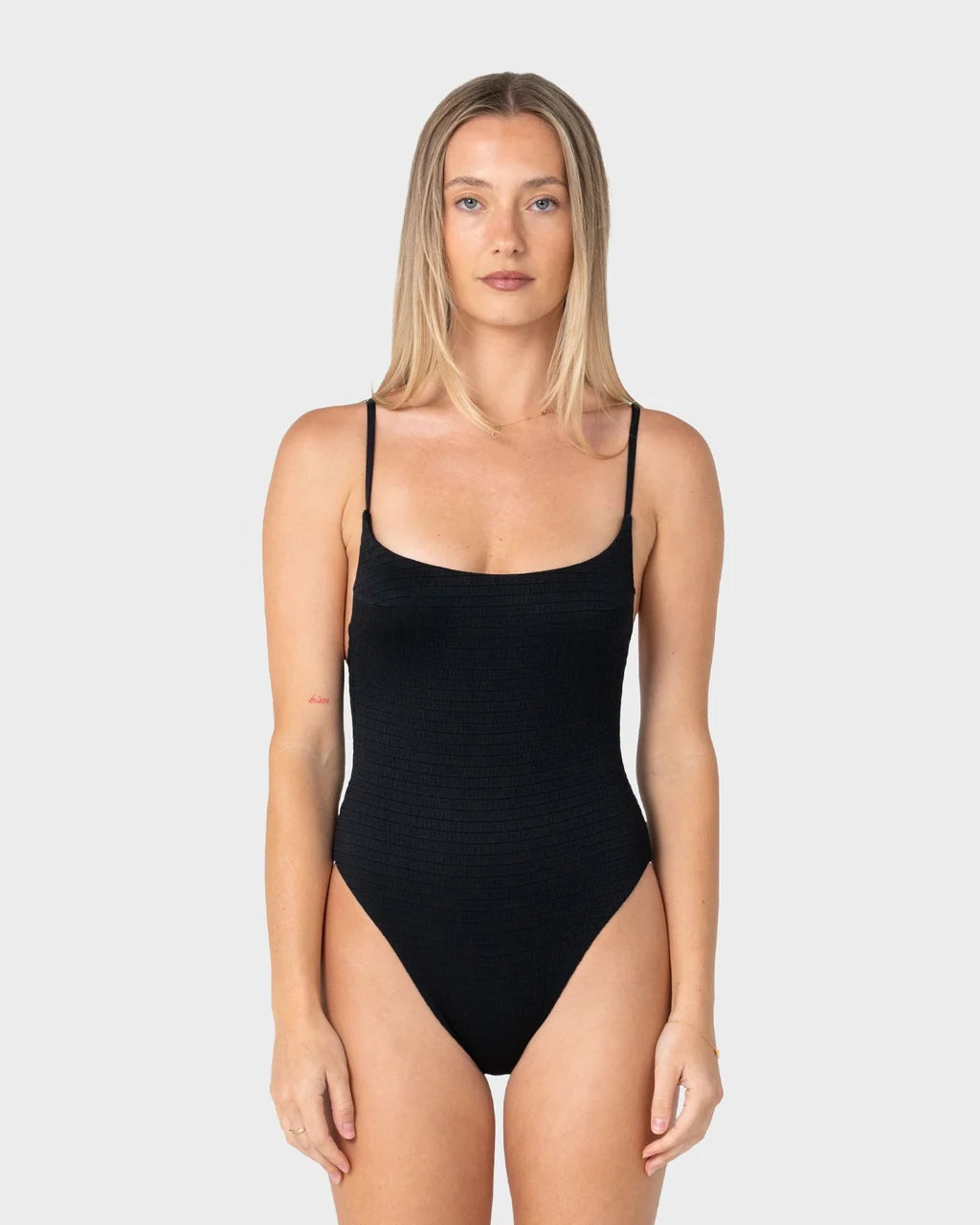 Rusty Cedar Hi Leg One Piece