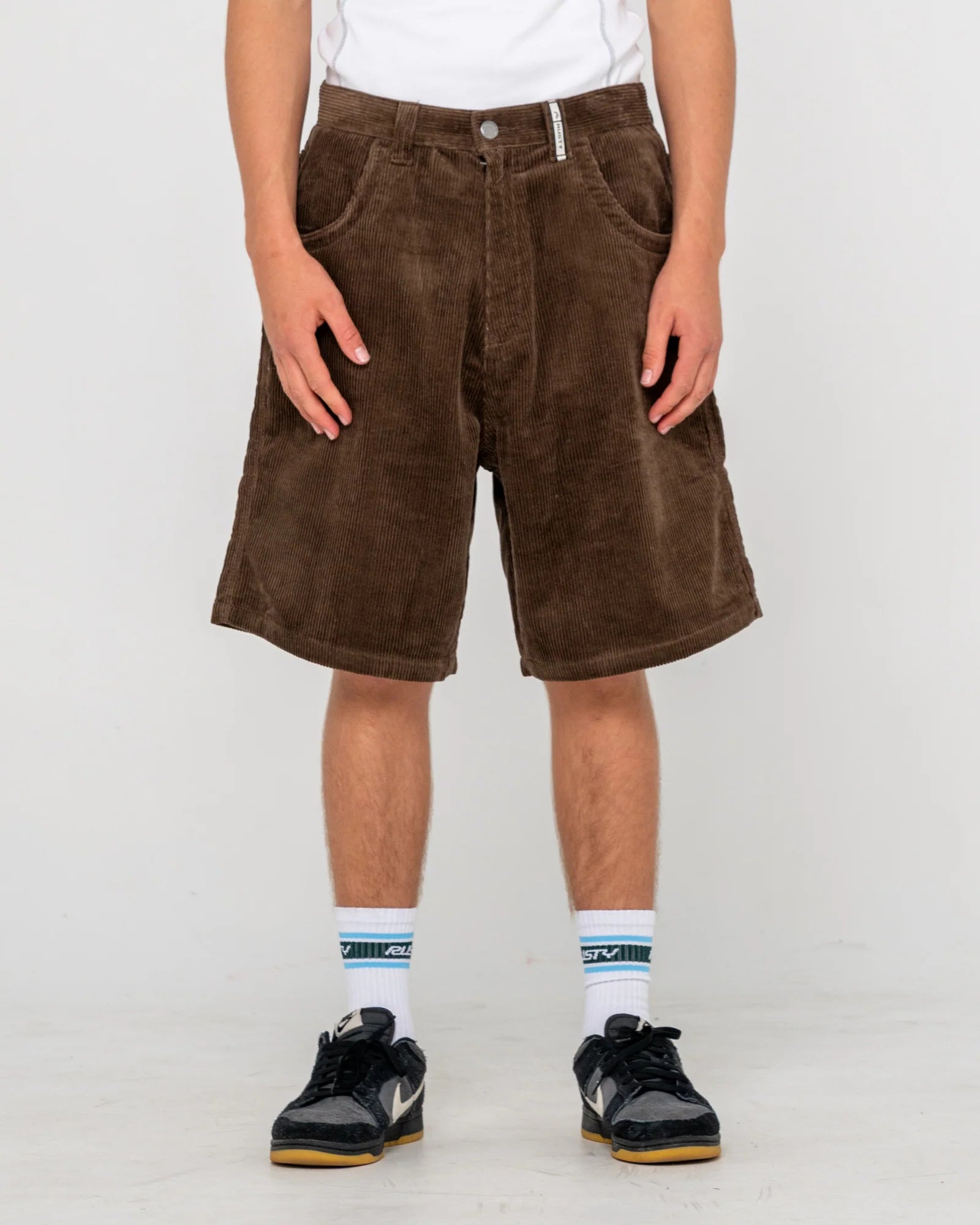 Rusty Flip Daddy Tapeless Cord Shorts