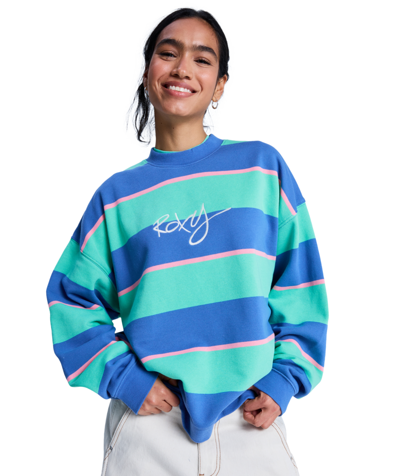 Roxy Strictly Stripes Oversized Crews