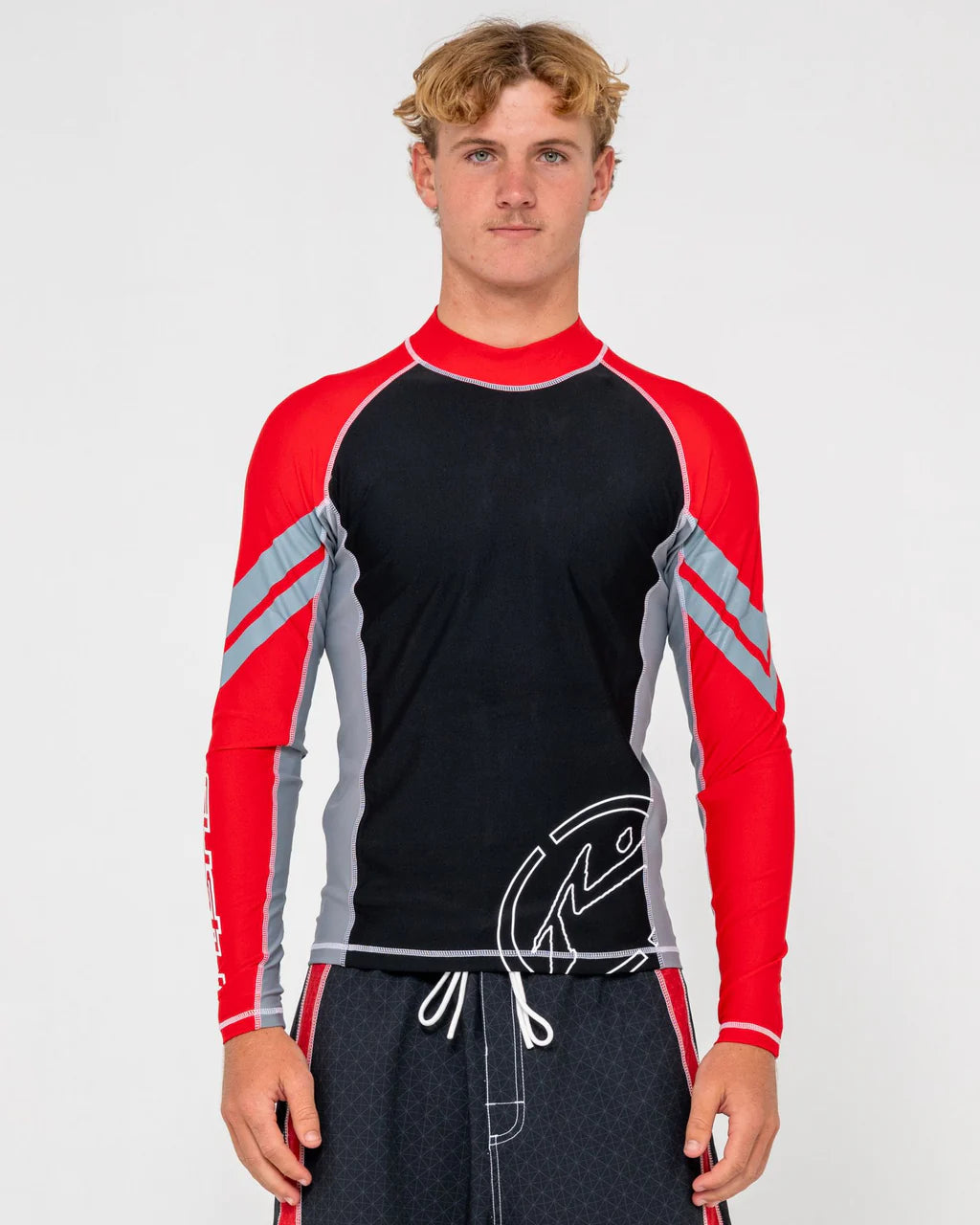 Rusty Spitfire Long Sleeve Surf Top Rashvests
