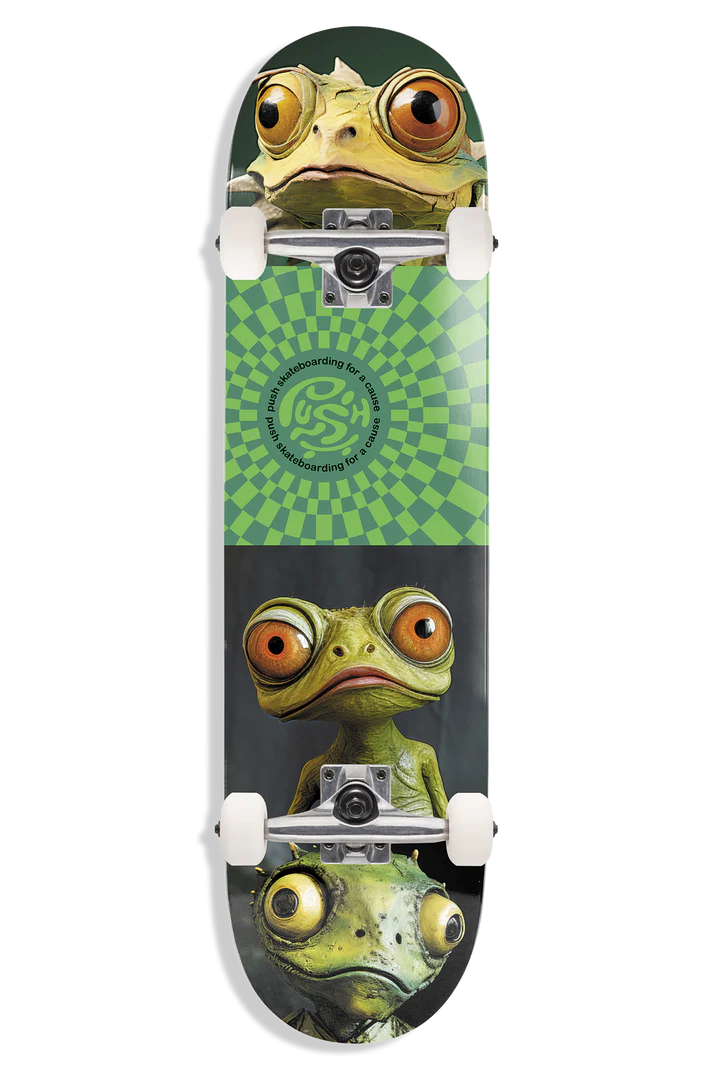 Push Gecko Eyes Skateboard
