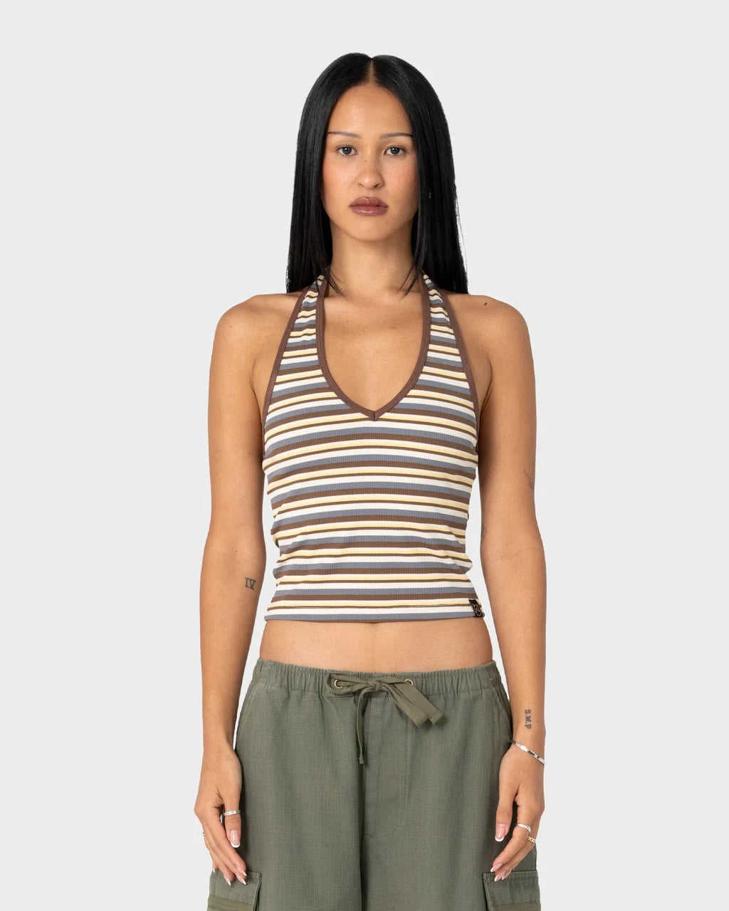 Rusty Halley Halter Tops