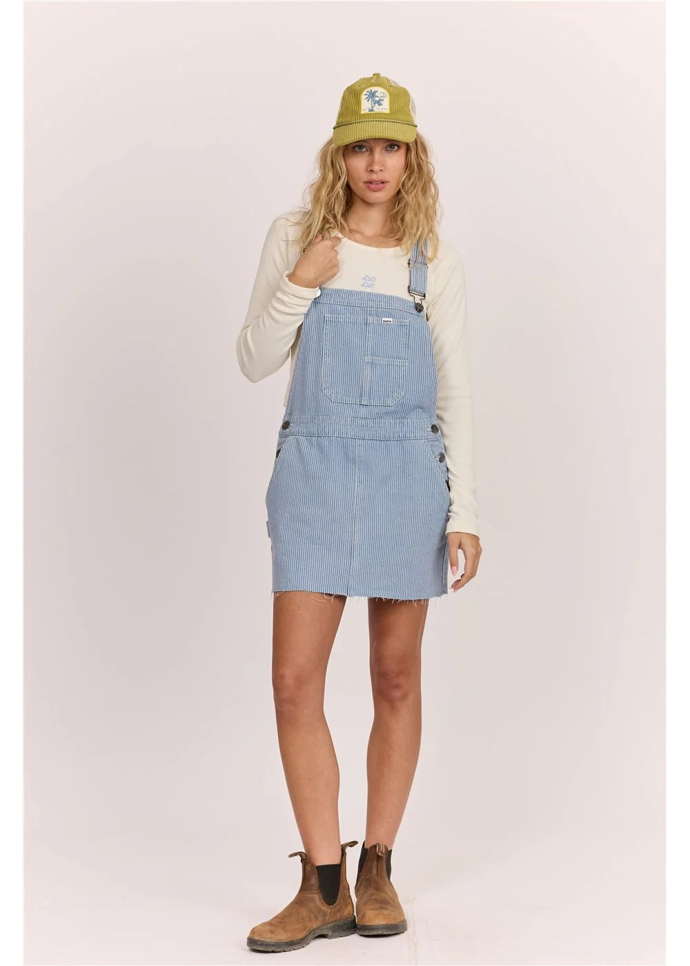 Sisstrevolution Ocean Haze Overall Dresses