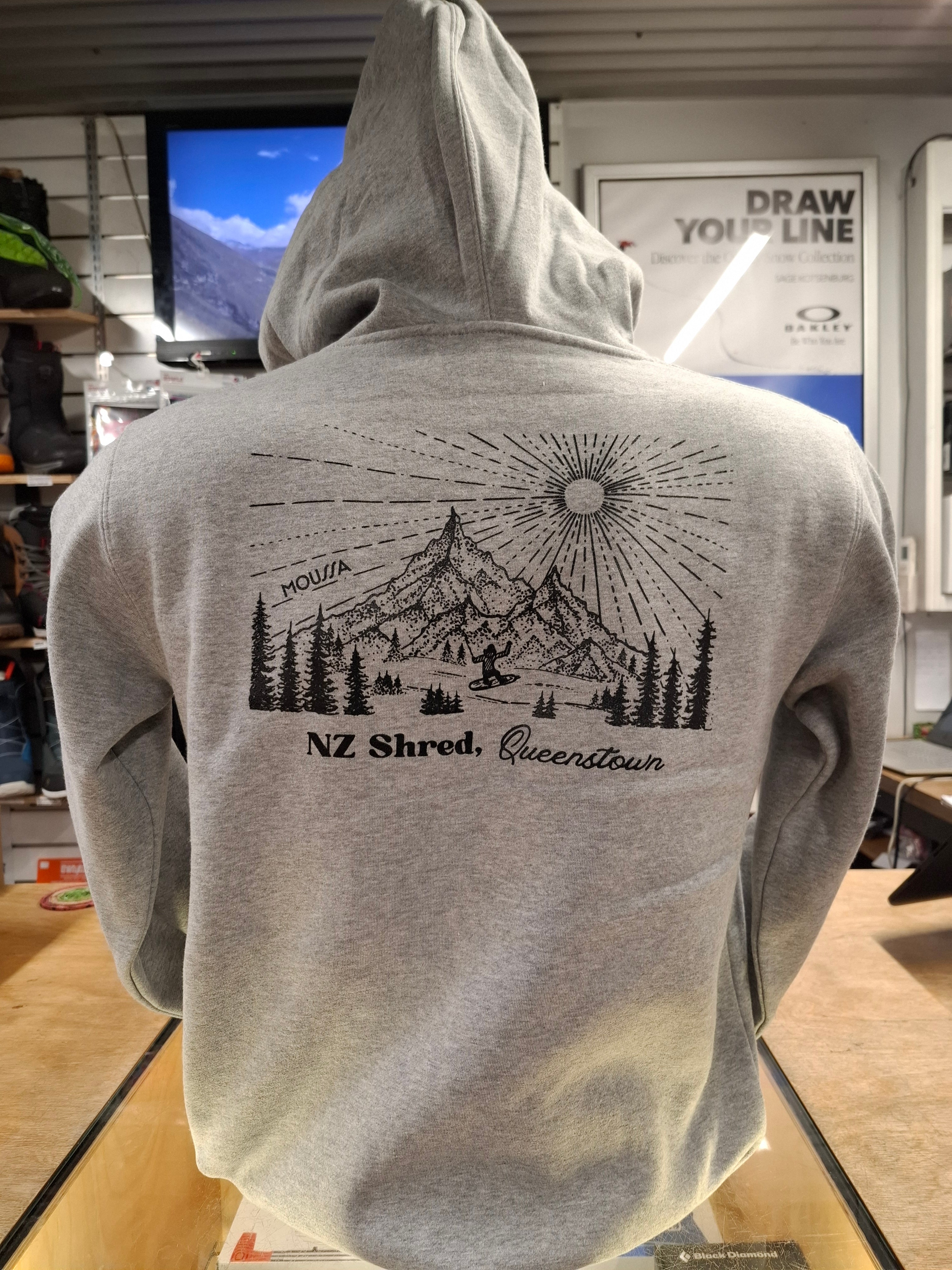 NZ Shred Artist Collab Hoodies