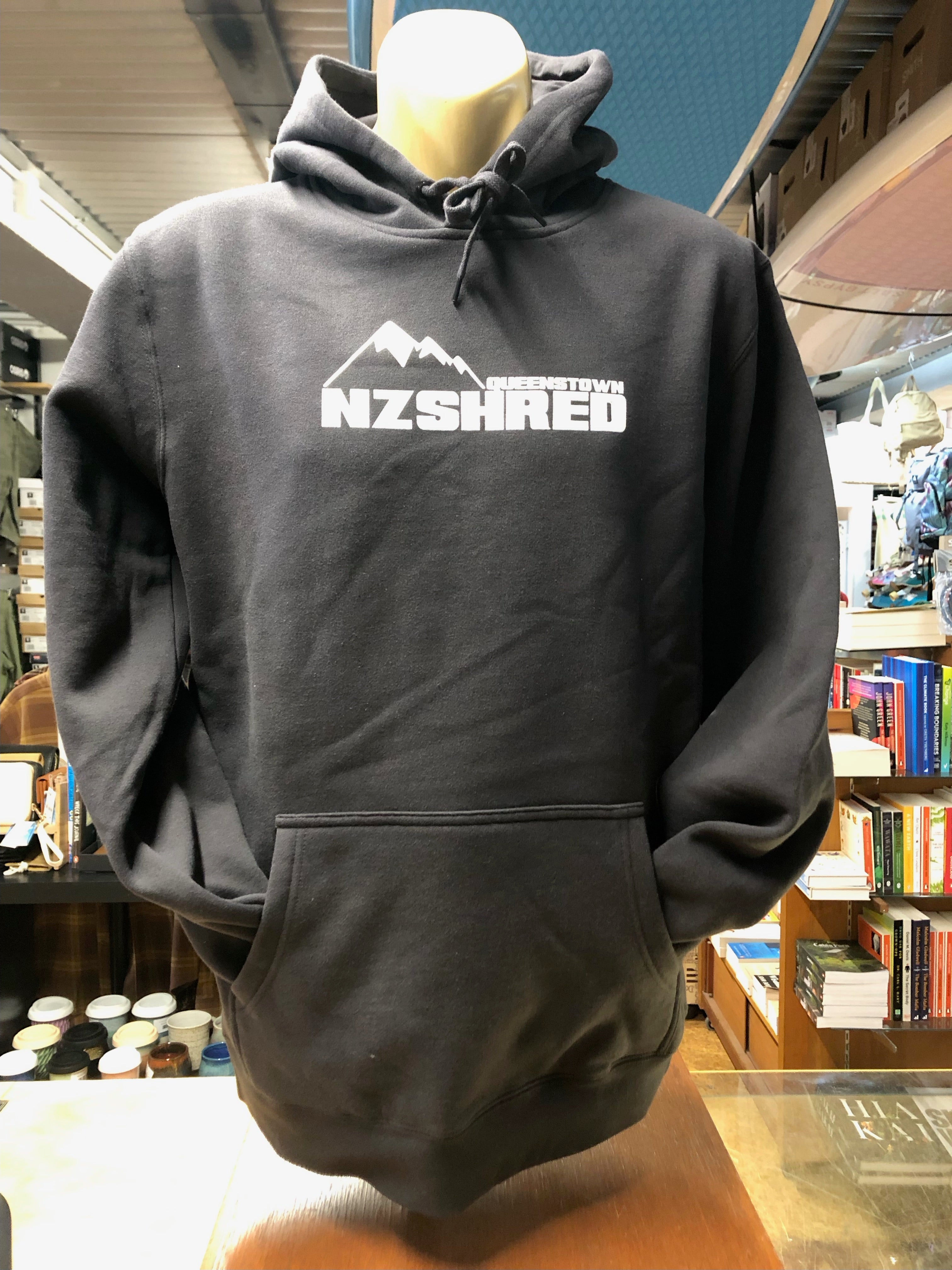 NZ Shred Regular Fit Stencil Hoodies