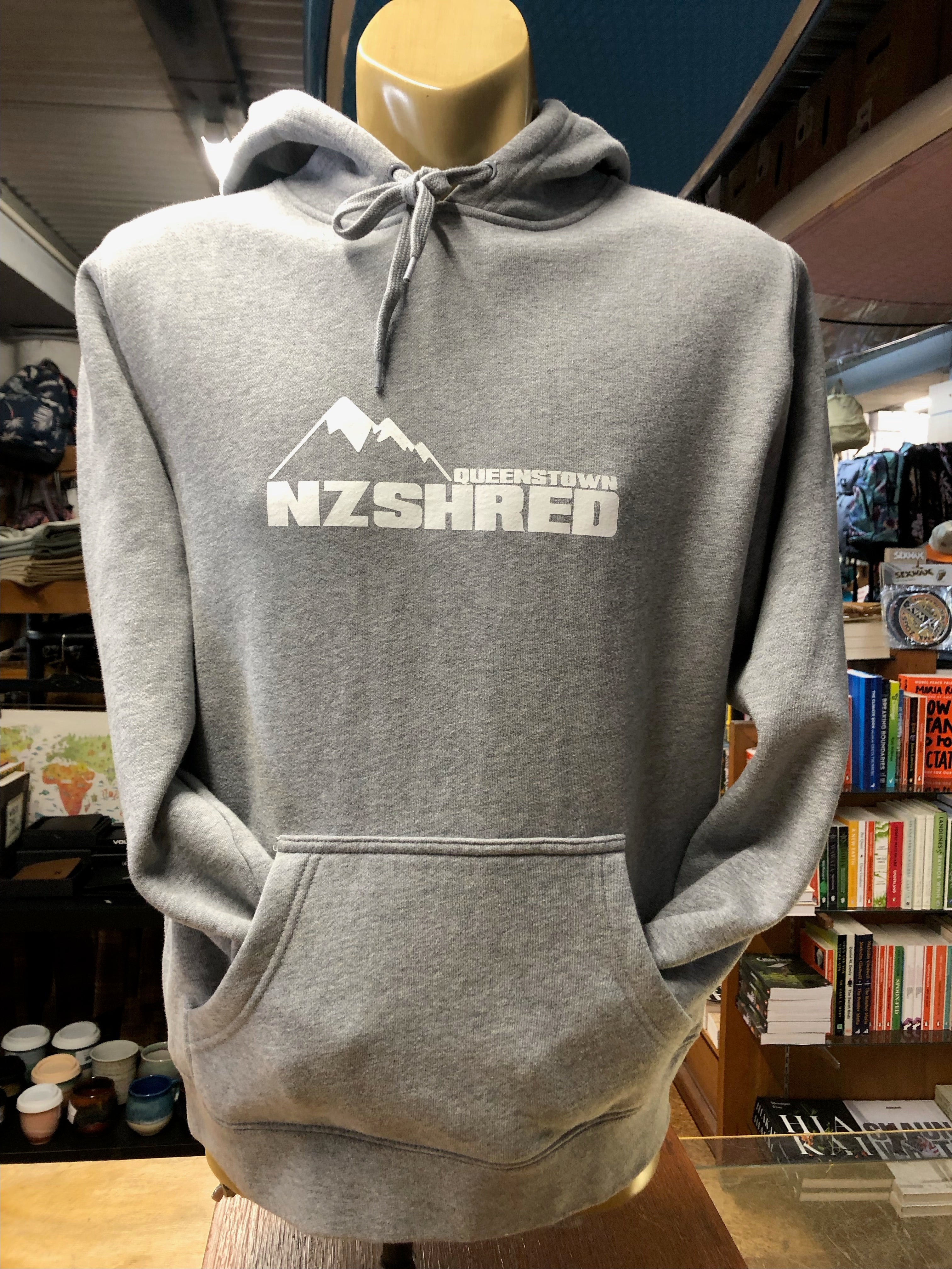 NZ Shred Regular Fit Stencil Hoodies