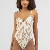 Hurley Zebra One Pices Swimsuits