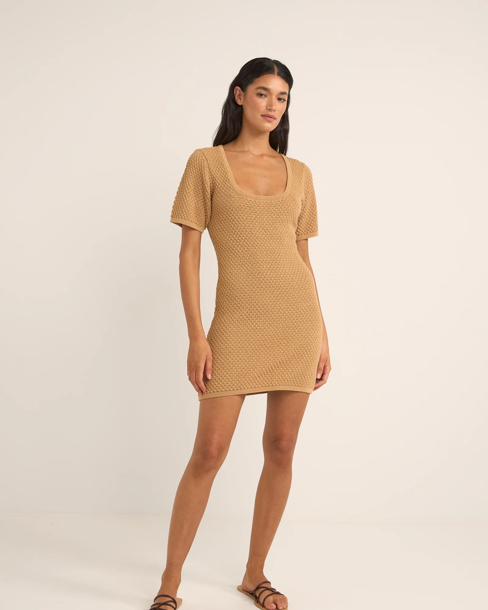 Rhythm Joni Knit Mini Dresses