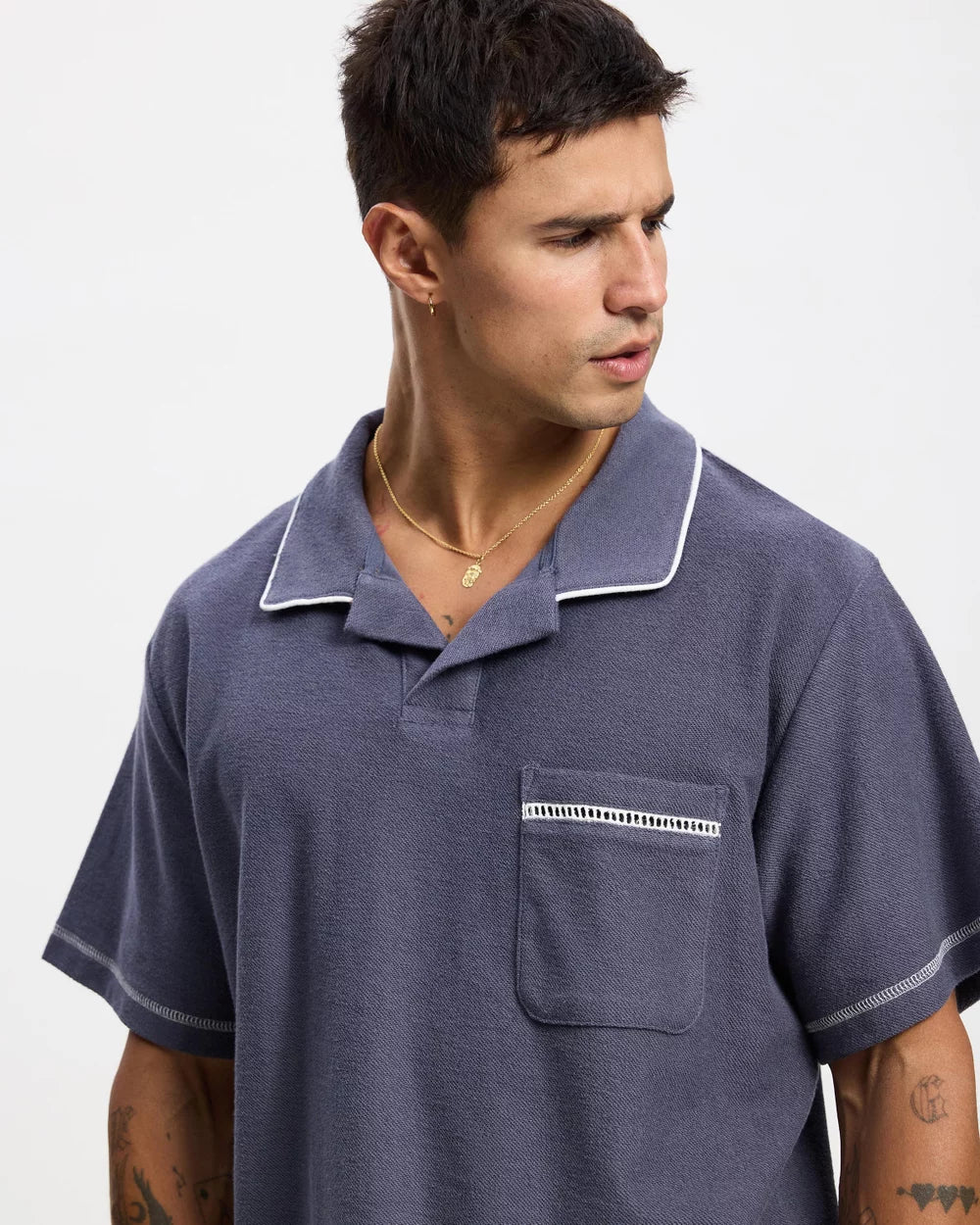 Rhythm Ladder Vintage Terry Polos