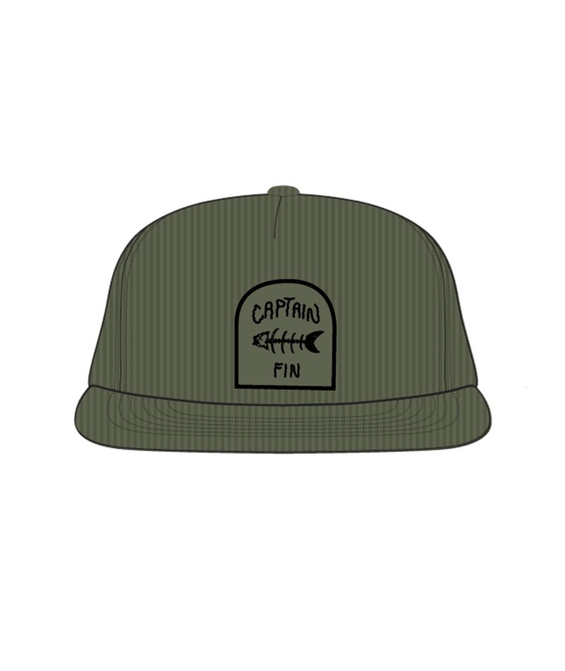 Captain Fin Bones Cord Caps