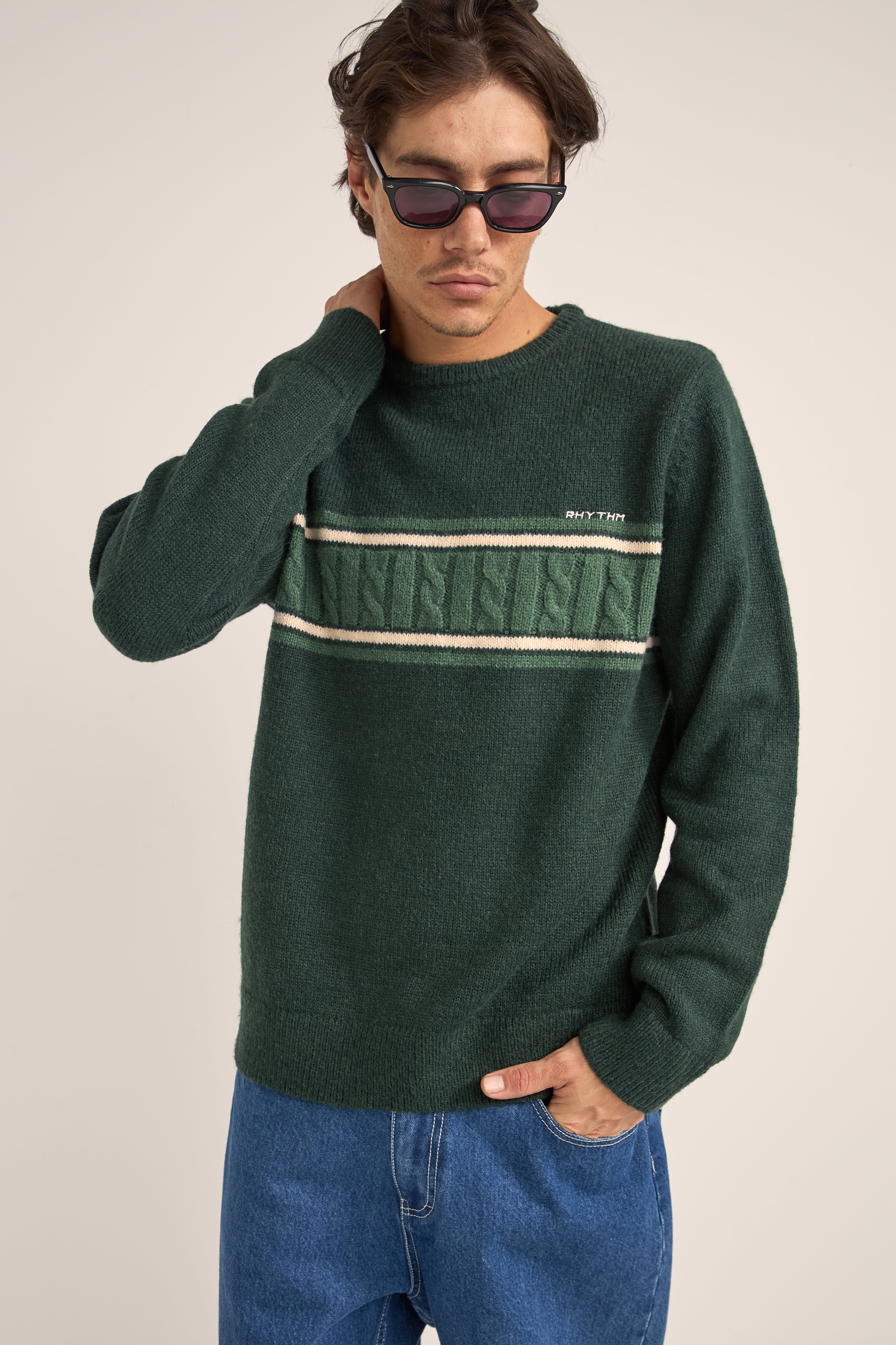 Rhythm Mohair Stripe Knits
