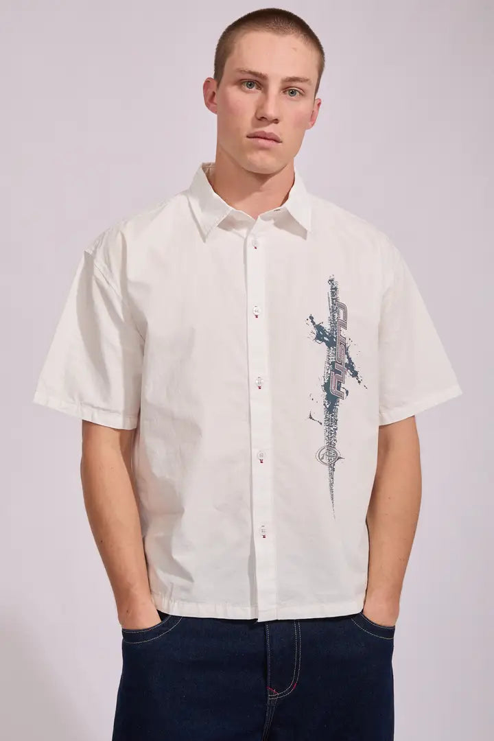 Rusty Morning Glory Short Sleeve Shirts