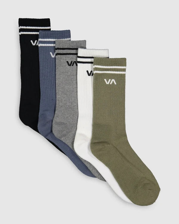 RVCA Union III 5 Socks (5PK)