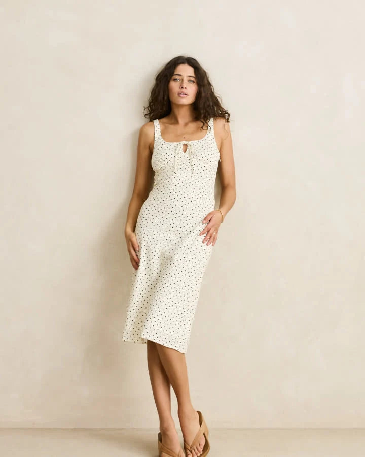 Rhythm Polka Midi Dresses