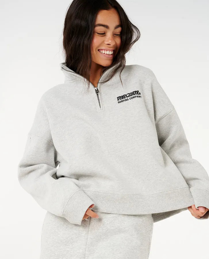 Ripcurl Surf Puff 1/4 Zip Fleeces