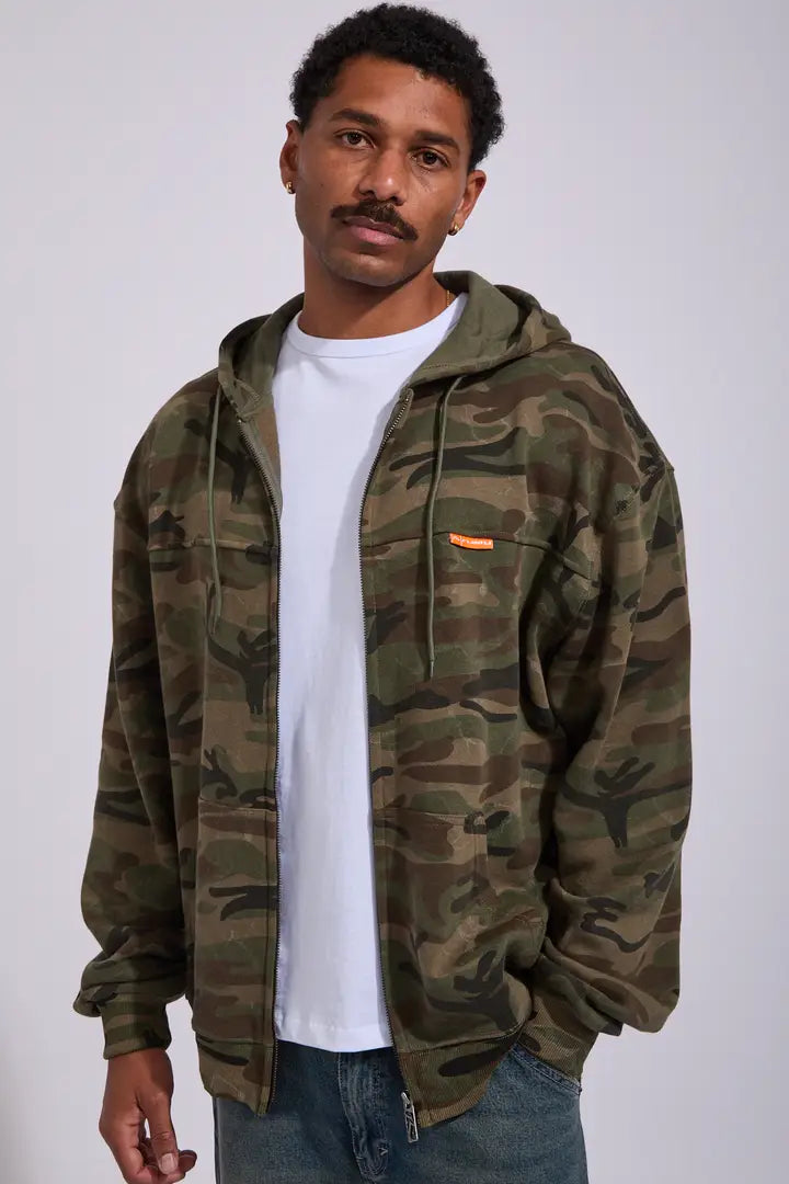Rambo Zip Thru Hooded Fleeces